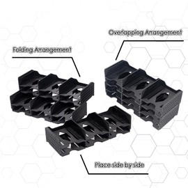 Card Case Black | Card Sorting Tray for Catan Resource Cards - Gaming | Game Accessory for The Catan Board Game | Suitable for The Expansion of Catan Game Cards and All Other Card Games