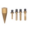 5Pcs Firewood Drill Bit 32mm Wood Log Splitter C45 Steel