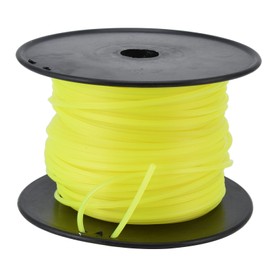 3mm String Trimmer Line Quadrate Grass Trimmer Line Lawn Mower Line for Husqvarna Yellow 70m / 229.7ft