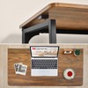 WOHOMO Folding Desk, Small Writing Desk 39.4", Space-Saving Foldable Laptop