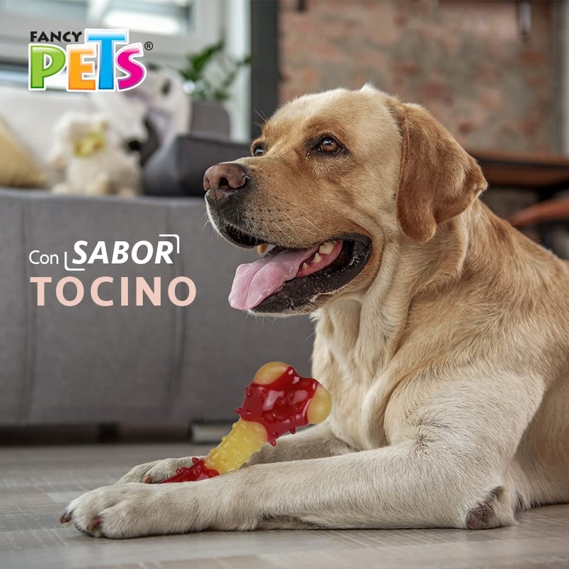 Fancy Pets Juguete Dental en Forma de Hueso con Sabor