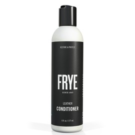 Frye Leather Conditioner – 6oz - Non-Toxic Leather Care Made in the USA | Restores & Softens Leather - Shoes, Boots, Jackets, Handbags, Purses & More