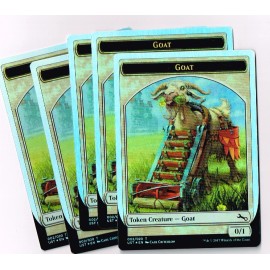MTG Unstable Goat Token Foil Lot of 5 NBP