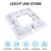 Solar panel brackets, 4 pieces, solar panel bracket, ABS material