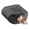 Pronomic AD-CF2MC Adaptor - 2x RCA Female to RCA Male