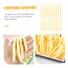 KOMBIUDA 20pcs Artificial Faux French Fries Model Realistic Food Simulation