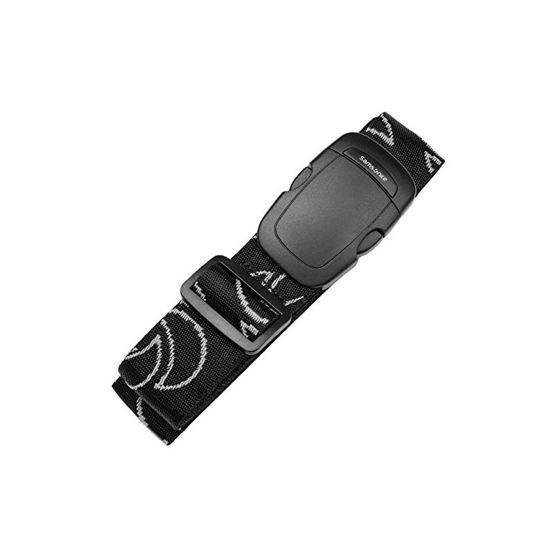 Samsonite Luggage Strap, Black, No Lock