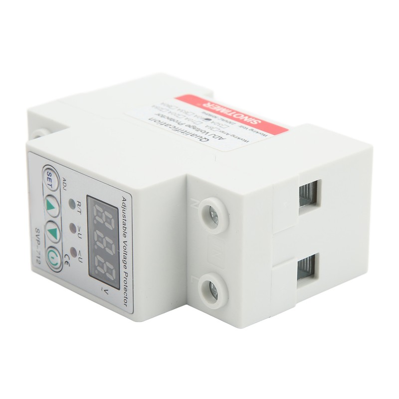 Over Under Voltage Protector Volt Protective Device Adjustable Auto Delay