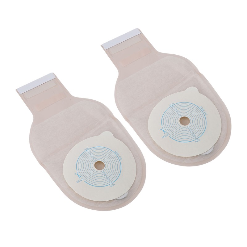 10pcs One Piece Colostomy Bag Lock Buckle Activated Carbon Deodorizing