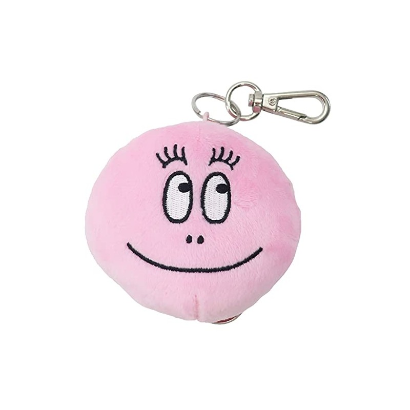 Barba Papa Plush Key Cover Papa Face BPKC196 Pink