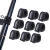 KPEPIX 9PCS Fishing Rod Belts - Fishing Rod Sleeve Pole