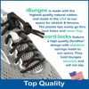 IBUNGEE LACES (Elastic No Tie Shoelaces (Brown, 42-Inch)