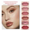 Set De 12 Labiales Mate De Larga Duración Pintalabio Regalo