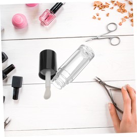 FOMIYES 5pcs Empty Lip Gloss Tubes with Wand for Travel Lightweight Leak Design