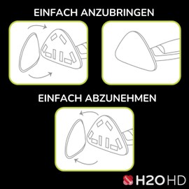 3 Pack H20 HD Microfibre Cloths