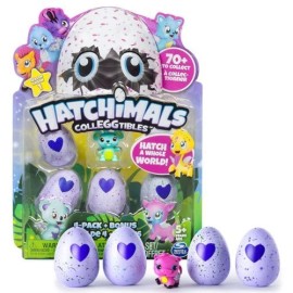 Spin Master The New Hatchimals Colleggtibles Mini 4 Pack Bonus Hatchimal Season 1