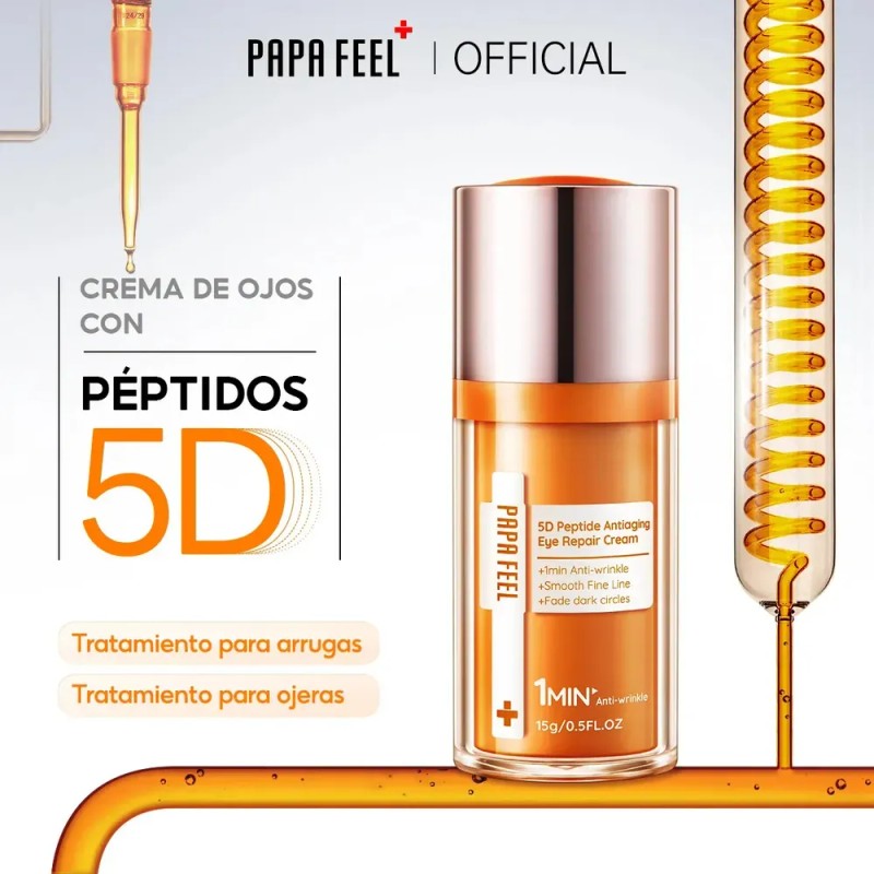 Papa Feel Crema Facial 5a + Ojos 5d Retinol Pack