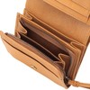 Genten Goat Basic Bi-fold Wallet, Camel