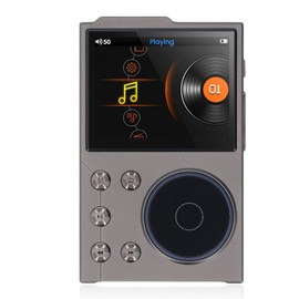 MP3 Player with Bluetooth, 2.4 Inch Screen Music Player, Lossless Audio Player, 750mAh, Built in 16GB Memory, 256GB Expandable