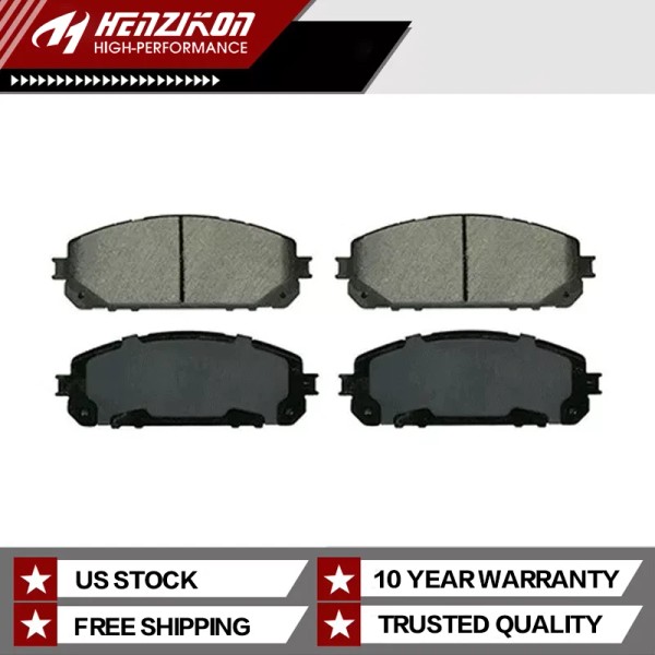 Henzikon Front Ceramic Brake Pads for 2014 2015 Jeep Cherokee