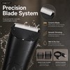 Waterproof Body Hair Trimmer for Full-Body Grooming – Ceramic Blade
