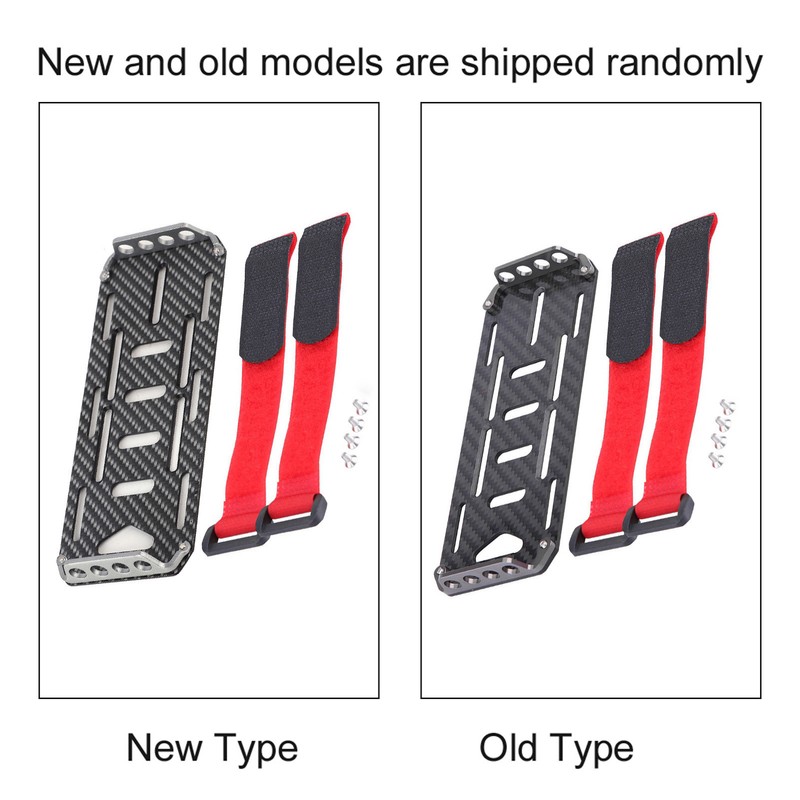 Carbon Fiber Battery Mounting Plate for Traxxas Hsp Redcat Rc4wd