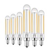 Rayhoo E12 Dimmable LED Candelabra Light Bulbs 4W 110V Edison
