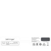 Behringer GIC-600 Cable para instrumento, Negro/Plateado