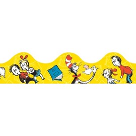 Eureka Cat in The Hat Yellow Deco Trim