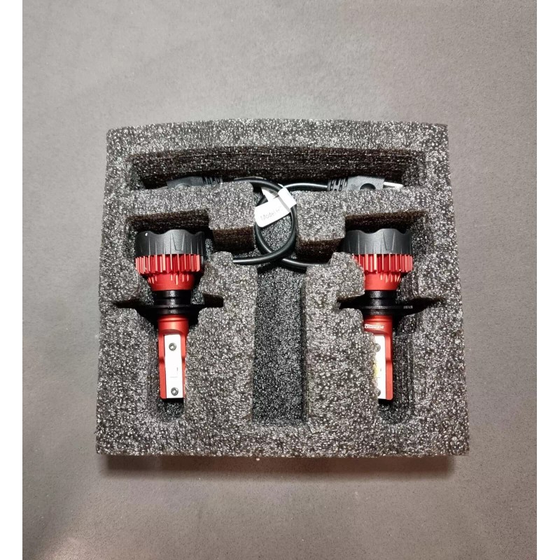 Kemso H7 LED Headlight Bulb Kit, KEMSO, 6500/16000 Lumens Super