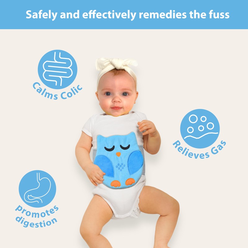 Baby Colic, Gas and Upset Stomach Relief, Baby Heated Tummy