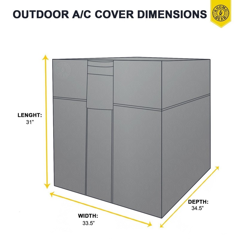 KHOMO GEAR Waterproof Heavy Duty Outdoor ac Cover air Conditioning