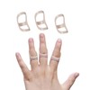 Soft Home 3 Pack Oval Finger Splints Waterproof Finger Splint