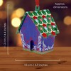 Santoro 3D Paper Pop Up Christmas Hanging Ornament (Cuckoo Clock)