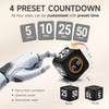 Exlliy Rotating Productivity Timer 5, 25, 10, 50 Minutes Preset,