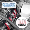 JDMSPEED New 10.5MM Performance Spark Plug Wires Set Replacement For
