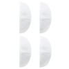 HAND ® Style 1205, Narrow Width Shoulder Pads White/Shaping Shoulders