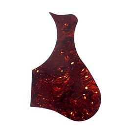 Universal Self Stick thin acoustic guitar pickguard,style-10 Tortoise