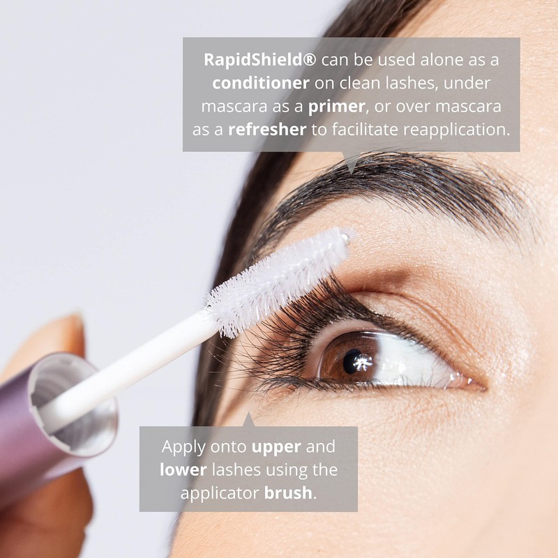 RapidLash Bundle - 1 x RapidShield Eyelash Daily Conditioner, 4