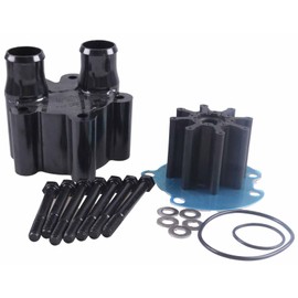 LSSOCH 46-807151A14 Water Pump Housing & Impeller Repair Kit Compatible With MerCruiser Alpha Bravo Engines Sea Water Pump Body Kit Sierra 18-3150
