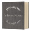 in Loving Memory Condolence Book Funeral Memorial Guest Book Hardcover