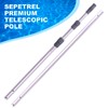 Sepetrel Pool Pole - Professional 12 Foot Telescoping Swimming Pool