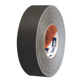 Shurtape Premium-Grade Stucco Duct Tape (PC-622): 3 in. (72mm actual) x 60 yds. (Black)