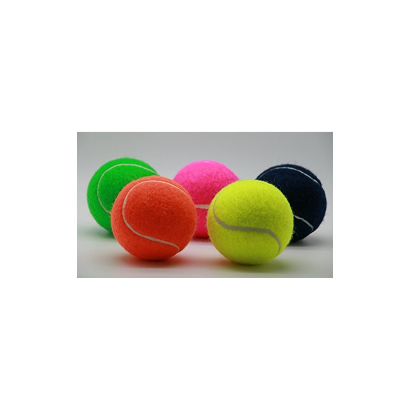 Price's 5 coloured Tennis balls(5)