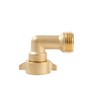 2 Pack 90 degree hose elbow, garden hose adapter 3/4"