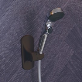 Daiya 057889 Magnetic Shower Hook, Free Shower Hook, Width 2.4 x Height 6.3 x Thickness 3.3 inches (6 x 16 x 8.5 cm), Stepless Angle Adjustment, Magnet, Shower, Angle, Brown