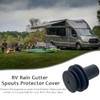 Rain Gutter Spouts Protector Cover for RV, Van, Travel Trailer