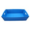 Flipside Products 18" x 12" x 4.5" Blue Plastic Welded