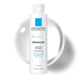 La Roche-Posay Effaclar Clarifying Solution Acne Toner with Salicylic Acid, 6.76 Fl. Oz.