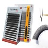 NAGARAKU 2D UU Eyelashes, Double Tips, Parallel U-Shape, Volume Fans,